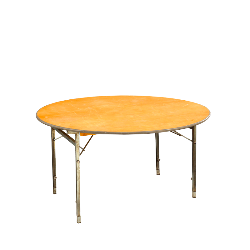 Mesa redonda Ø 135 cm. para alquilar