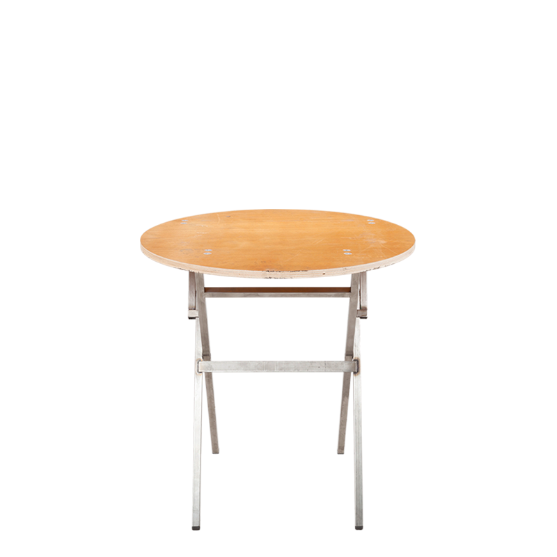 Velador Ø 70 cm pies tijera para alquilar