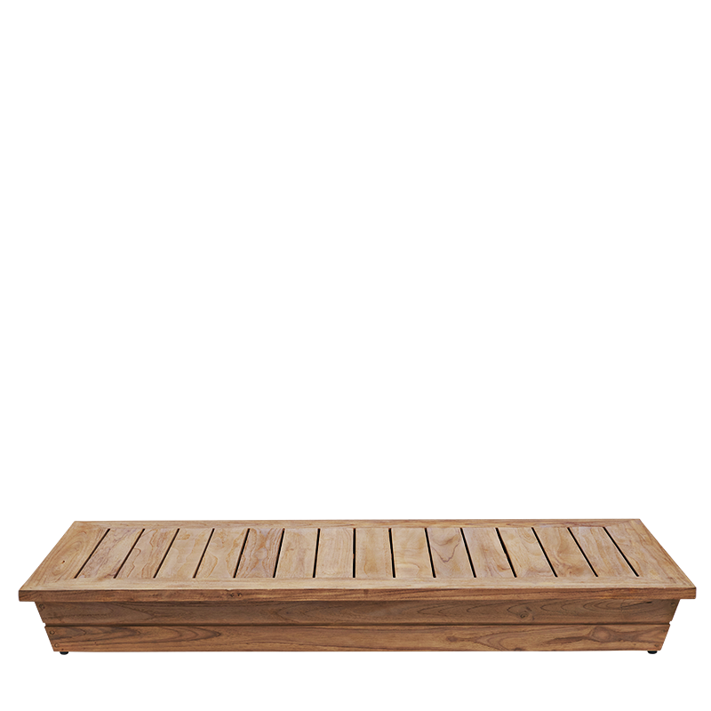 Mesa baja Lounge 70 x140 cm Alt 16 cm para alquilar