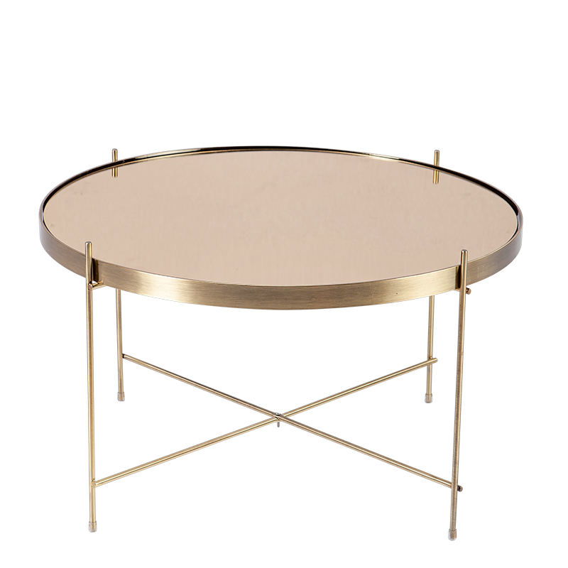 Mesa baja Filor Ø 62,5 cm H 40 cm para alquilar