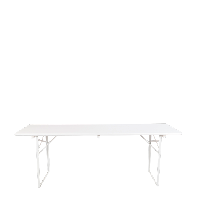 Mesa Kermesse 70 x 220 cm para alquilar